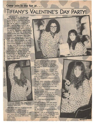 Tiffany's valentine's day party